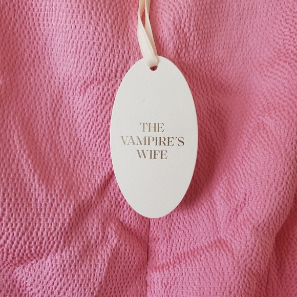 NWT Vampires Wife Silk Mini Dress (2) - Picture 7 of 9